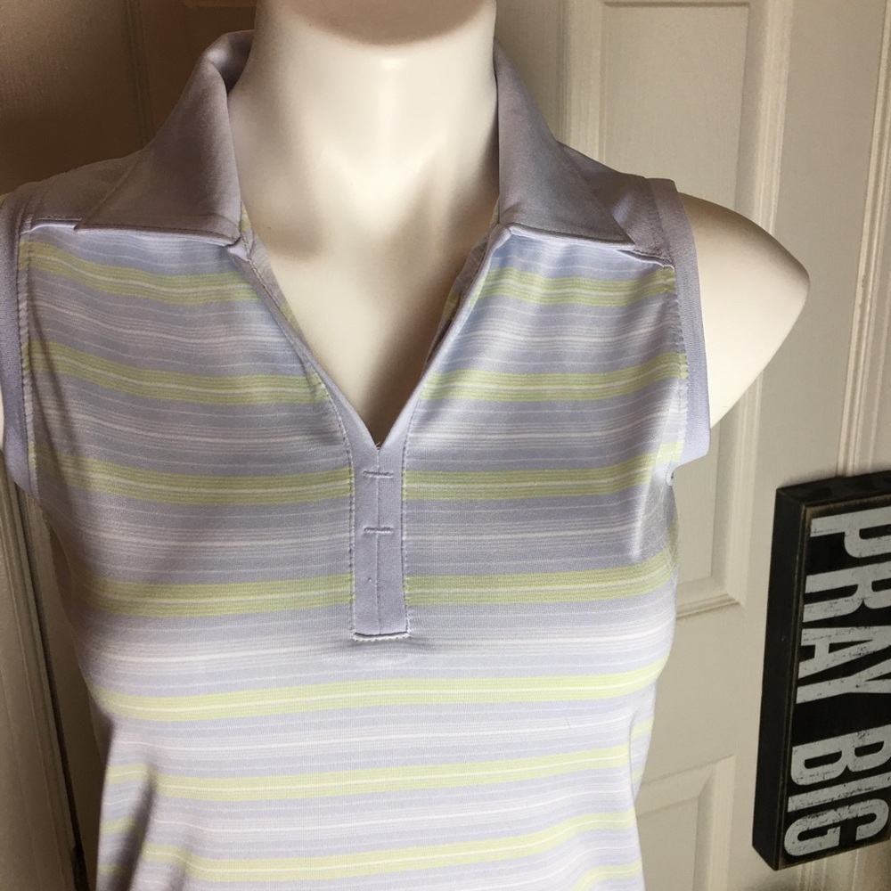 PEBBLE BEACH sleeveless golf shirt - Picture 4 of 7